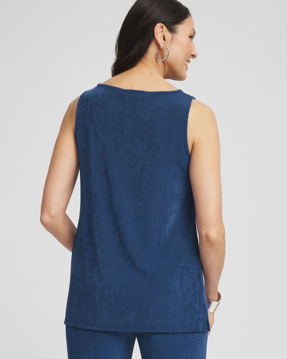 気質アップ Travelers™ Side Slit Tank | Chico's トップス